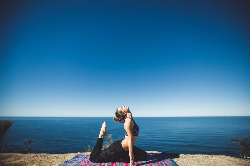 Yoga meditation for breath awareness